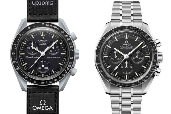 Omega Moonwatch gegen die Moonswatch