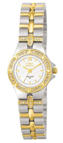 Invicta Mujer 0133 Colección Wildflower Chapado en Oro de 18k y Acero Inoxidable reloj