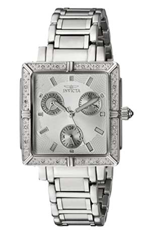 Invicta 5377 Wildflower en acier inoxydable rehaussé de diamants pour femme montre