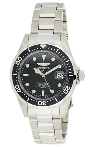  Invicta Herren 8932 Pro Diver Collection Silber-Ton Uhr