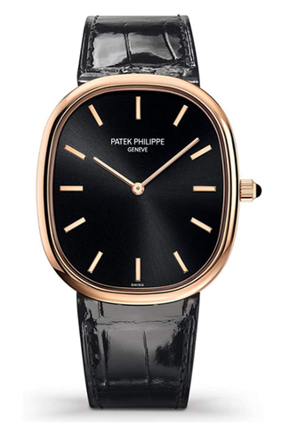 Patek Philippe 5738R-001 Dial negro de ellipse dorado reloj