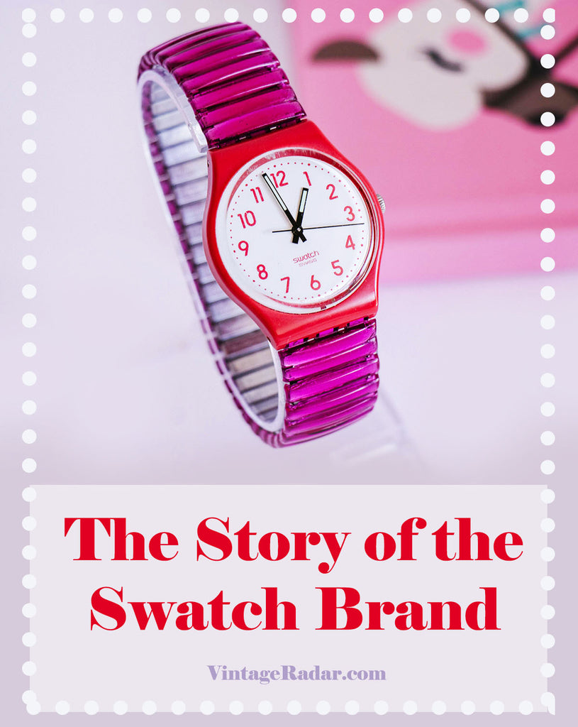 L'histoire du Swatch Marque