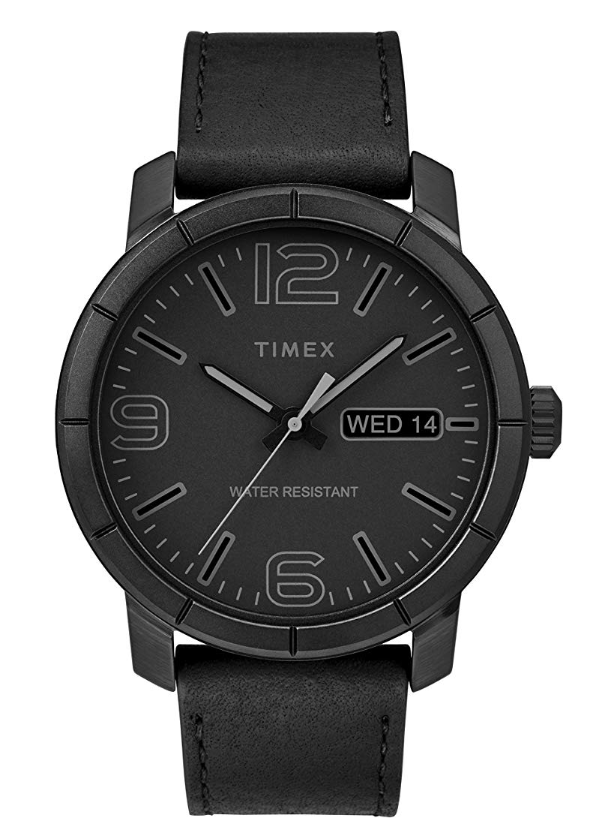 Timex Herrenmod 44 Lederband Uhr