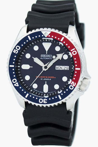 Seiko SKX009J1 Pepsi Taucher Automatisches blaues Zifferblatt Herren Uhr