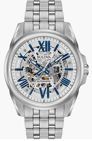 Abertura automática abierta automática de los hombres bulova reloj 43 mm