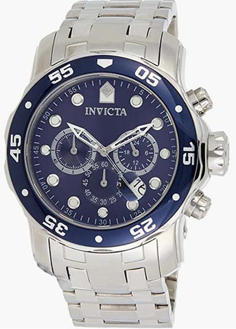 INVICTA MEN'S PRO DIVER COLLECTION BLUE CHRONOGRAPH QUARTZ WATCH