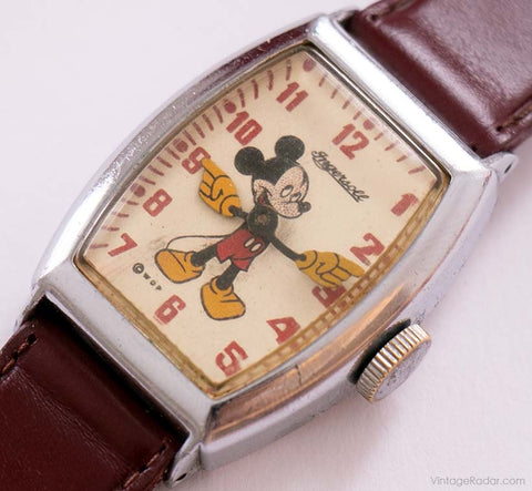 Anni '40 Mickey Mouse Ingersoll Orologio