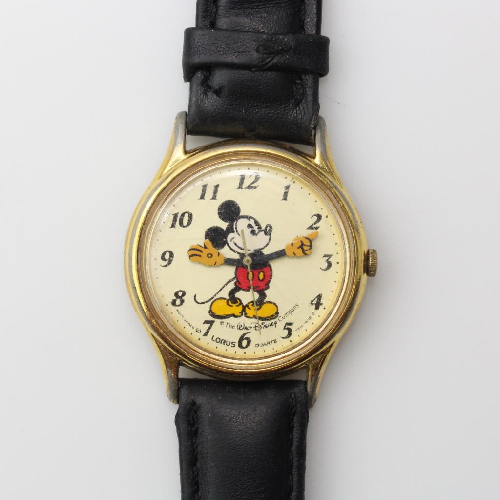 Ancien Lorus Mickey Mouse montre