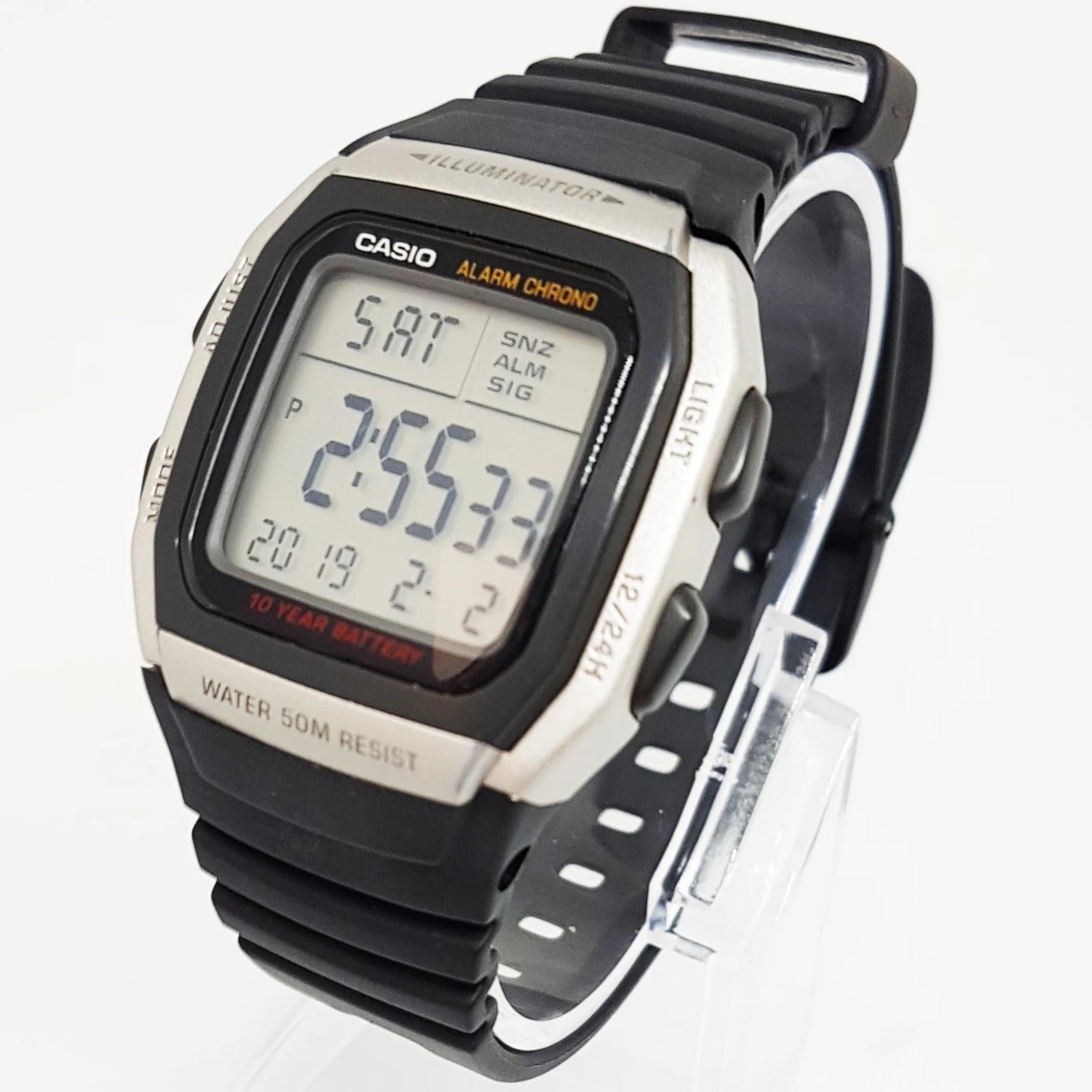 vintage digital casio watch