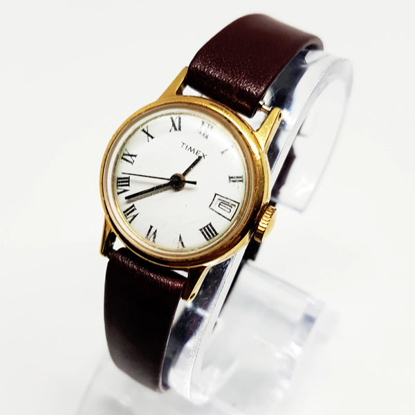 Timex Gold-tone Mechanical Vintage Watch | Unique Ladies Watches ...