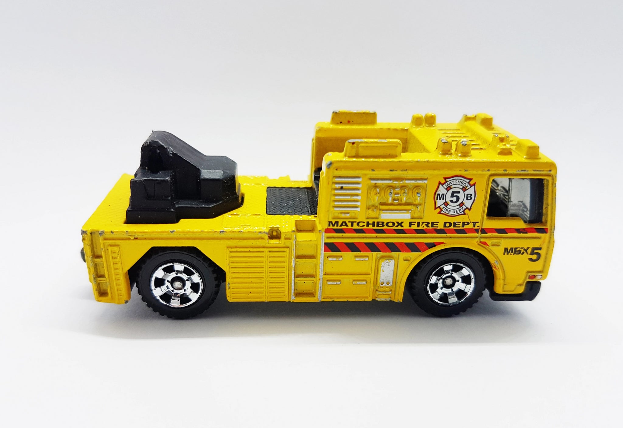 yellow fire truck toy