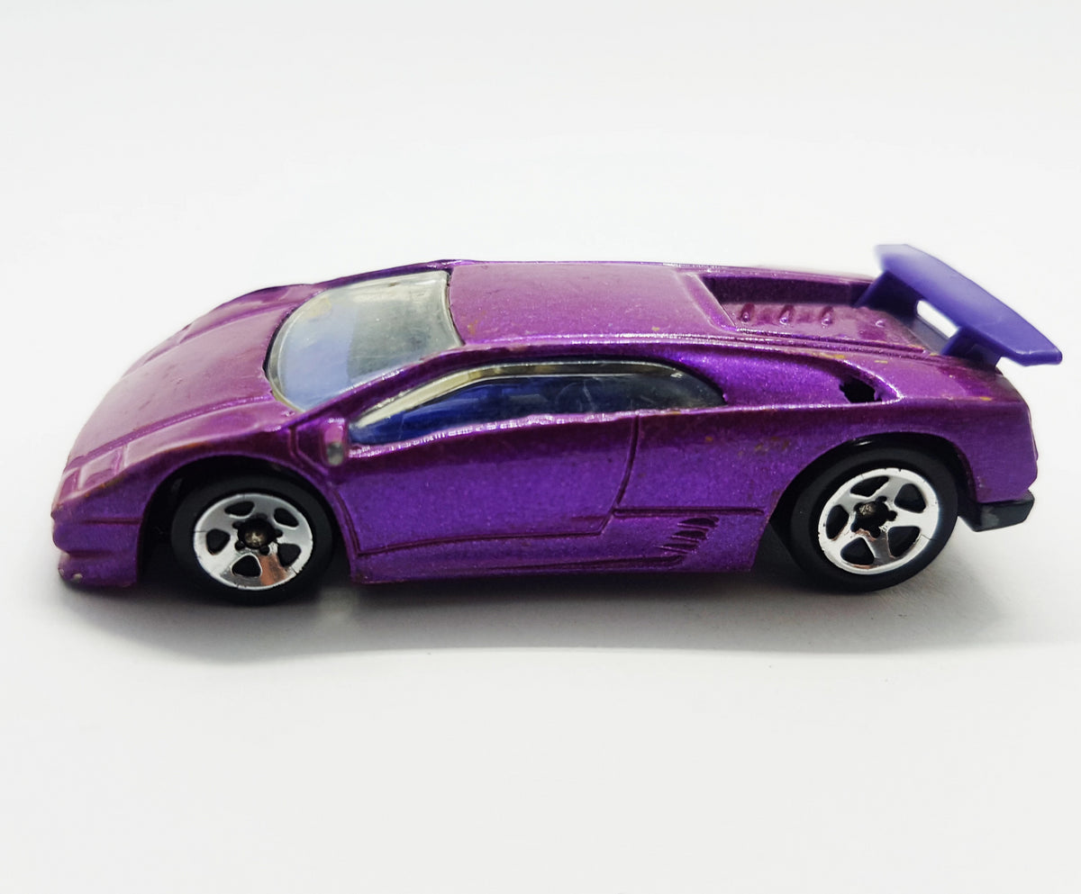 Purple Hot Wheels Vintage Sports Car | 1990 Mattel Miniature Gift Car –  Vintage Radar