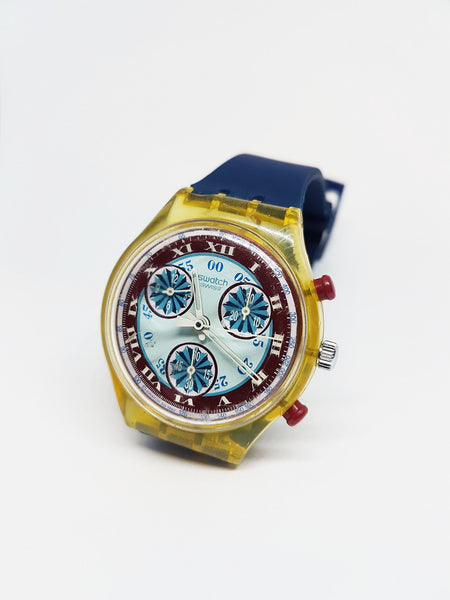 WINDMILL SCK103 Swatch Watch | 1992 Vintage Swatch Chronograph ...