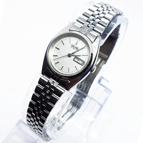 Silver-Tone 7N83-0011 Seiko Quartz Watch | Vintage Ladies Watches – Vintage  Radar