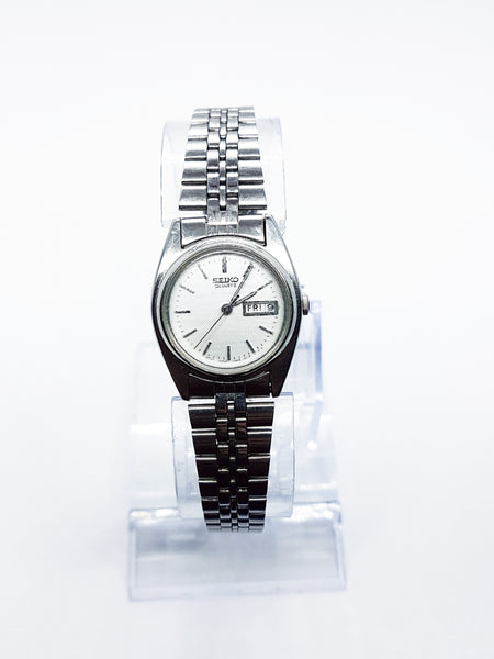 Silver-Tone 7N83-0011 Seiko Quartz Watch | Vintage Ladies Watches – Vintage  Radar