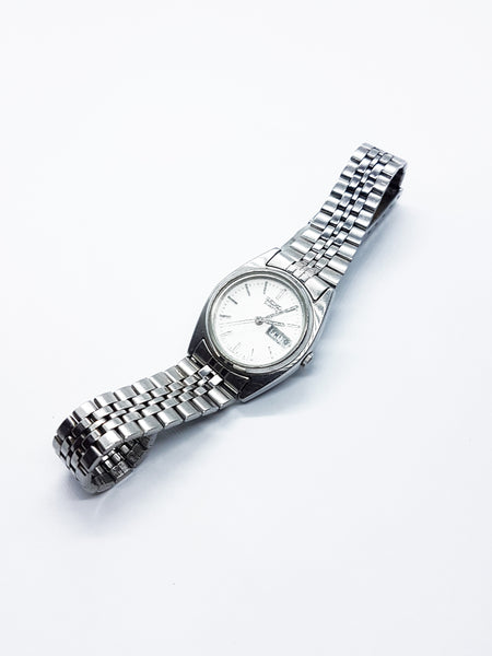 Silver-Tone 7N83-0011 Seiko Quartz Watch | Vintage Ladies Watches – Vintage  Radar
