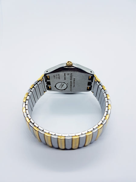 1996 Vintage Swatch Irony TONALITY YLS109 | Silver & Gold Swatch Irony ...