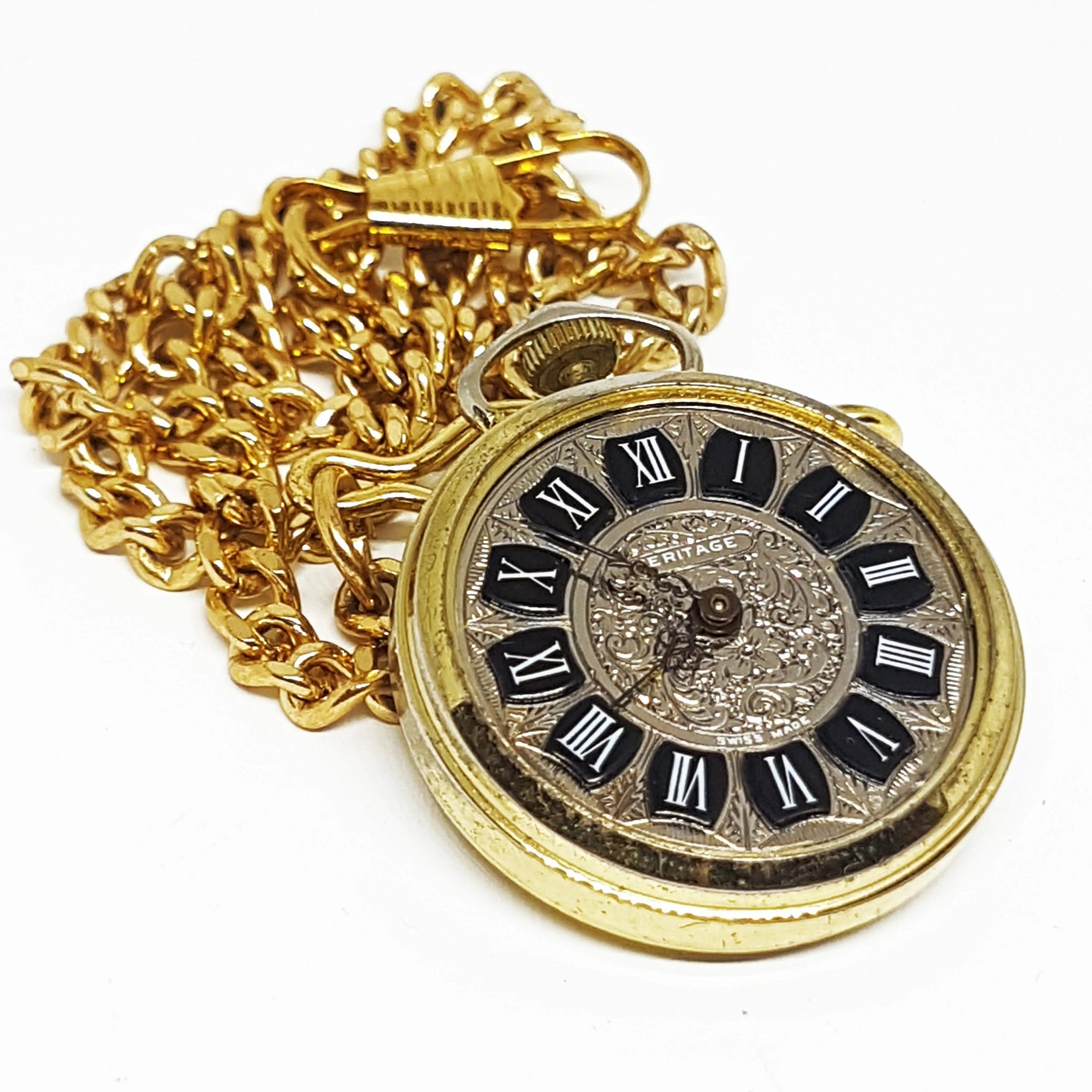 swiss made pocket watch antique