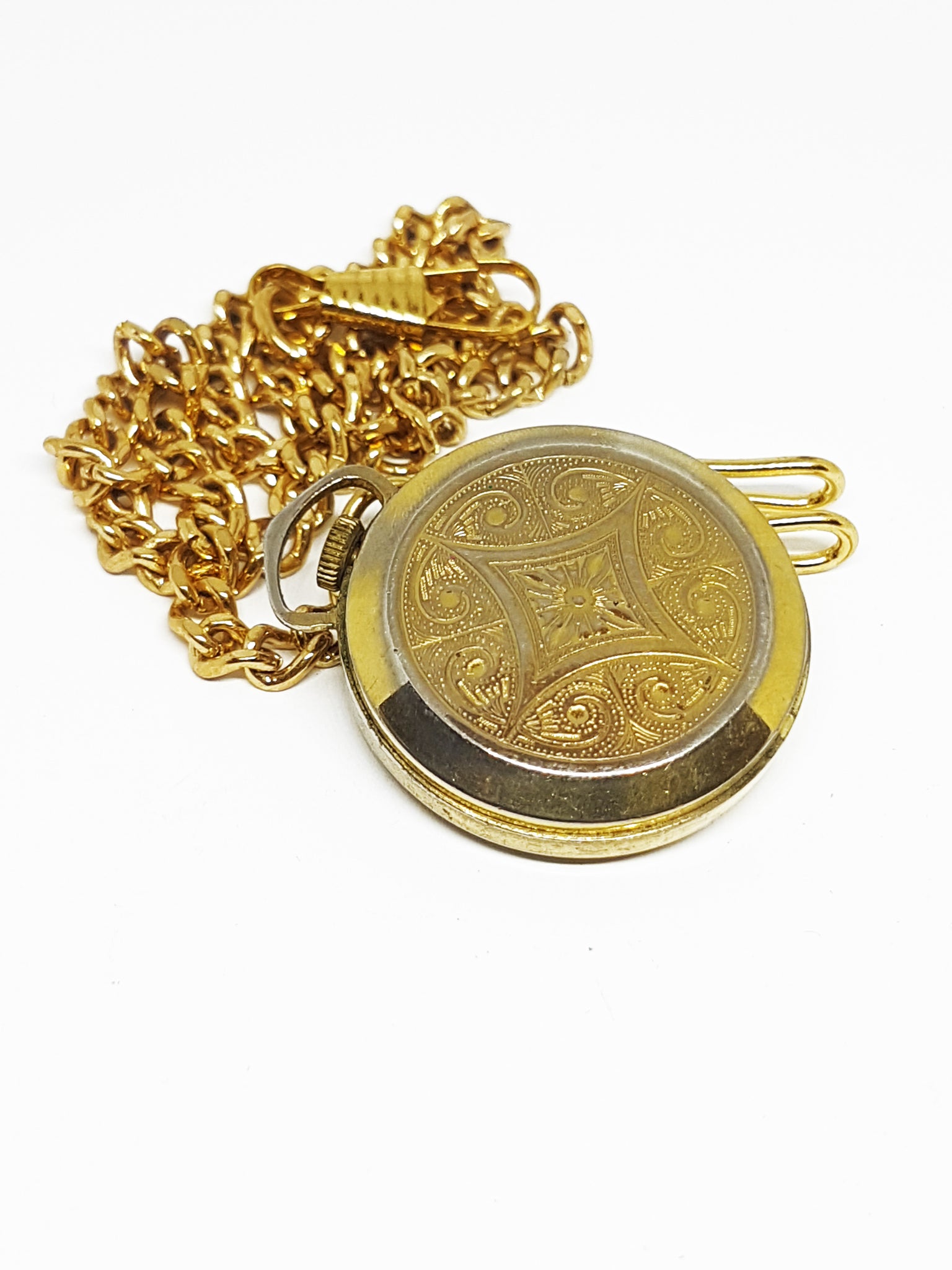 sterling silver pocket watch