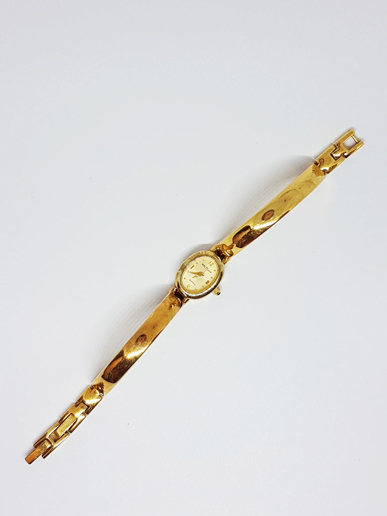 Delicate Ladies Waltham Watch | Luxury Gold-tone Waltham Quartz Watch ...