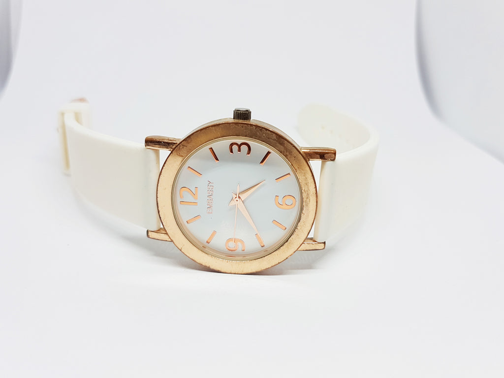 Rose-Gold Embassy by Gruen Quartz Watch | Minimalist Women's Watches ...