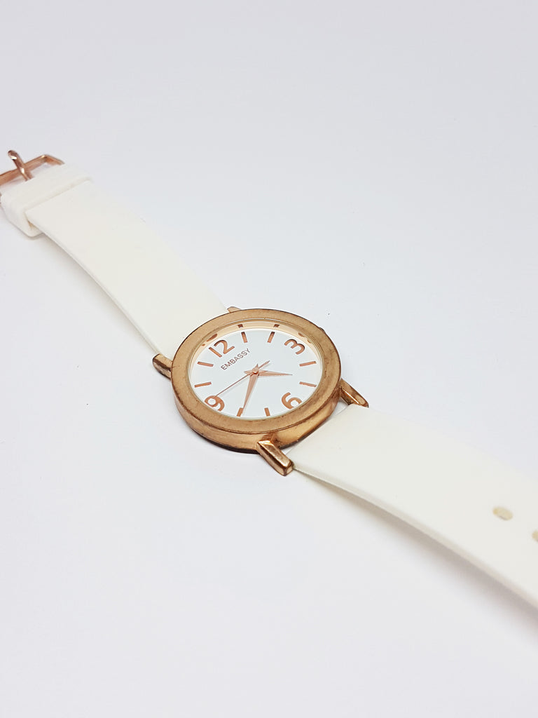 Rose-Gold Embassy by Gruen Quartz Watch | Minimalist Women's Watches ...