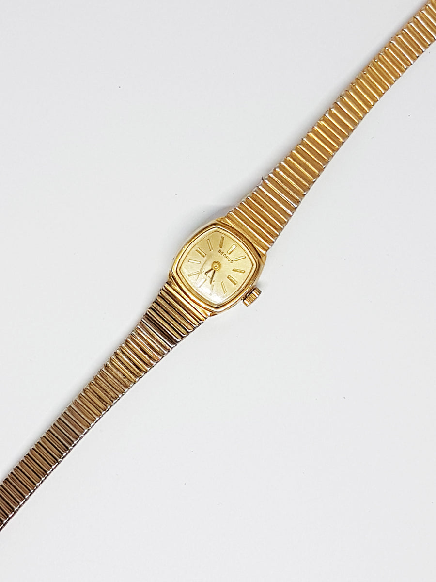 17 Jewels Benrus Mechanical Watch | Women's Gold-tone Benrus Watch ...