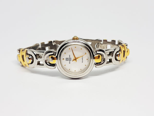 Givenchy Paris Quartz reloj | Mujer de lujo de plata de plata reloj –  Vintage Radar