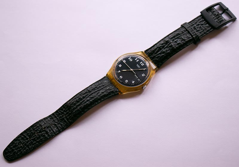 1996 Elegant Swiss Swatch Watch for Men & Women | 90s Classic Swatch ...