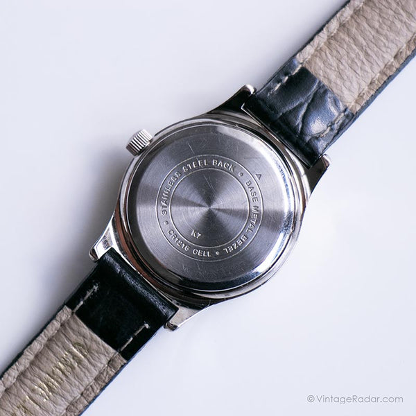 Vintage Elegant Carriage by Timex Watch | Silver-tone Wristwatch ...