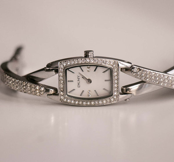 Luxury Silver-Tone DKNY Quartz Watch | Vintage Watches For Women ...