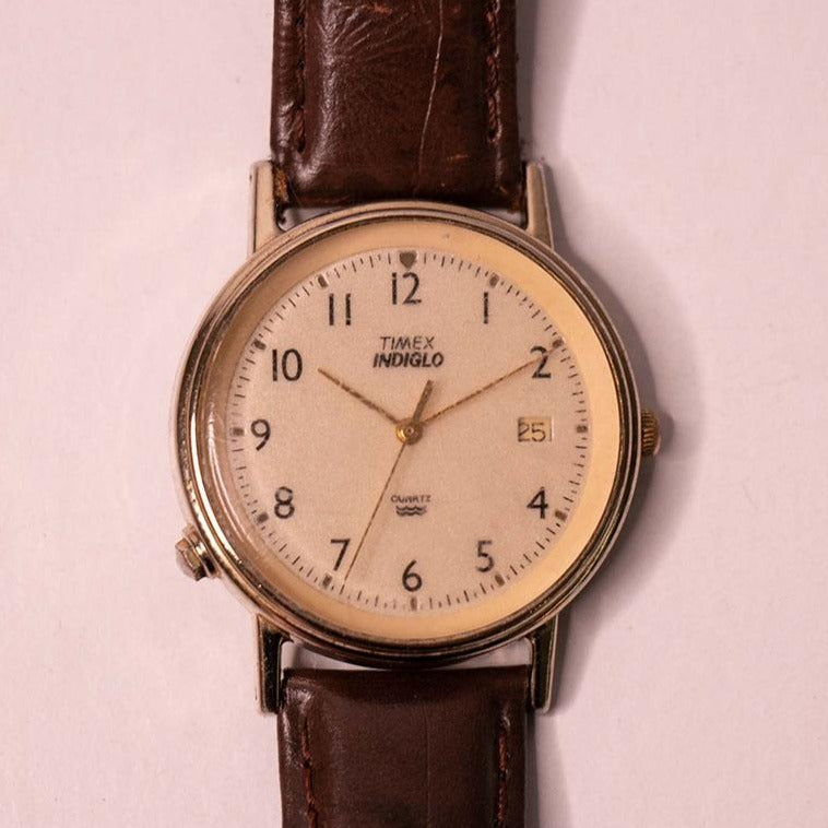 Vintage 90s Timex Indiglo Quartz Date Watch | Best Timex USA Watches –  Vintage Radar