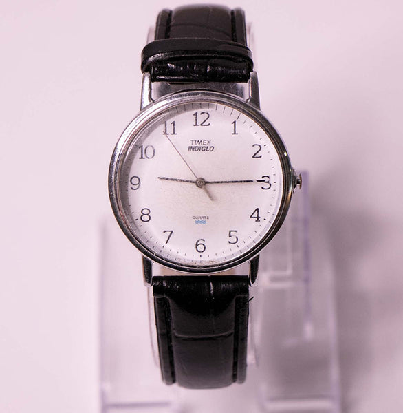 90s Vintage Timex Indiglo Quartz Watch | 35-mm Minimalist Timex Watch –  Vintage Radar