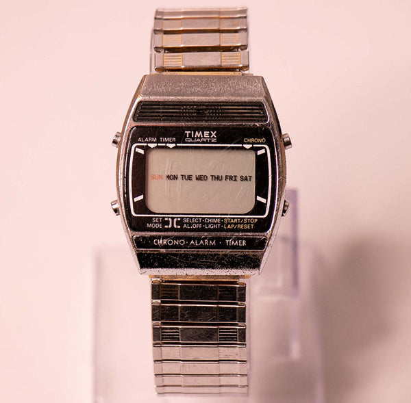 Mens 90s Digital Chronograph Timex Watch | Chrono Timer Timex Watch –  Vintage Radar
