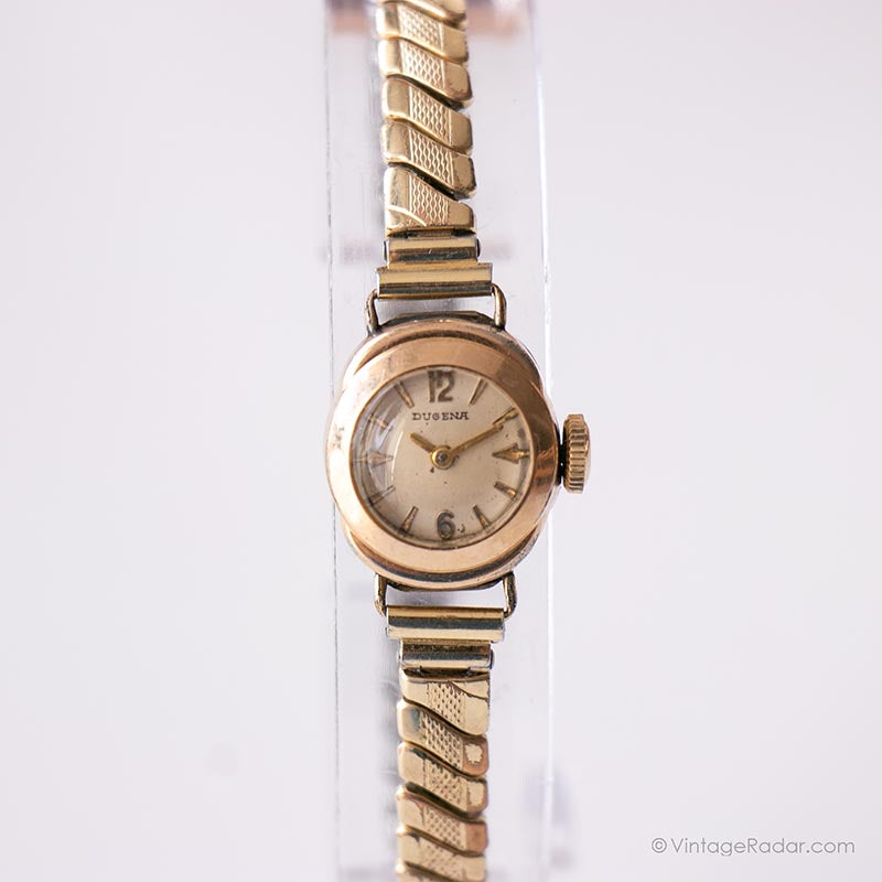 Vintage Dugena 20 Microns Rolled-Gold Plated Watch for Women – Vintage ...