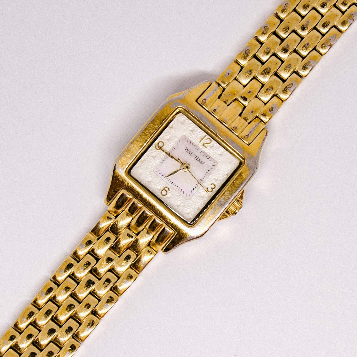 Vintage Square-Shaped Waltham Watch | Unisex Waltham Quartz Watch ...