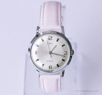 Vintage 1960s Timex Watch | 60s Wind-up Timex Steel Watch - Pink Watch –  Vintage Radar