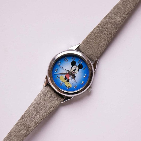 Blue Dial Vintage Disney Mickey Mouse Watch | SII Seiko MU1066 Watch –  Vintage Radar