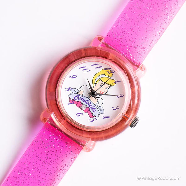 Cenicienta rosa vintage Disney reloj | Princesa de Disneyland reloj –  Vintage Radar