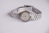 Seiko 2A22-0010 A1 Quartz Watch | Minimalist Silver-tone Ladies Watch –  Vintage Radar