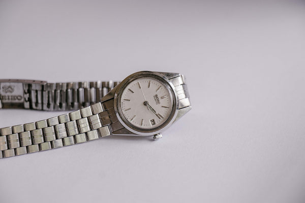 Seiko 2A22-0010 A1 Quartz Watch | Minimalist Silver-tone Ladies Watch –  Vintage Radar