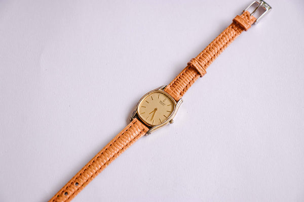 Vintage Ladies Seiko Watch | Delicate Gold-tone Seiko Quartz Watch –  Vintage Radar
