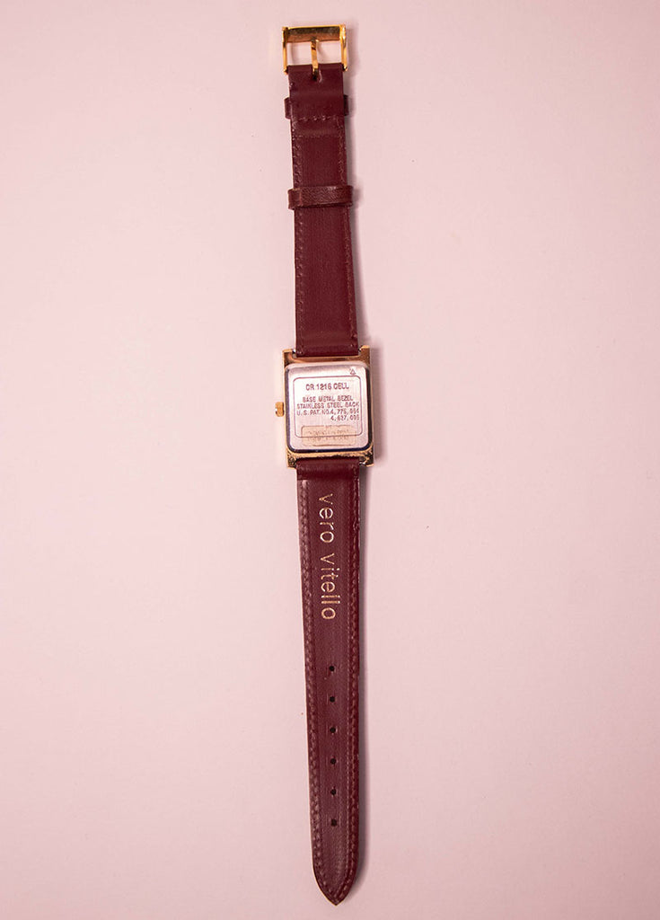 90s Acqua by Timex Indiglo Rectangular Watch Gold-Tone – Vintage Radar
