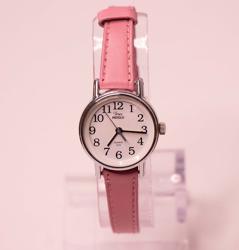 Rare Pink Timex Indiglo Watch for Women WR 30m 1990s – Vintage Radar