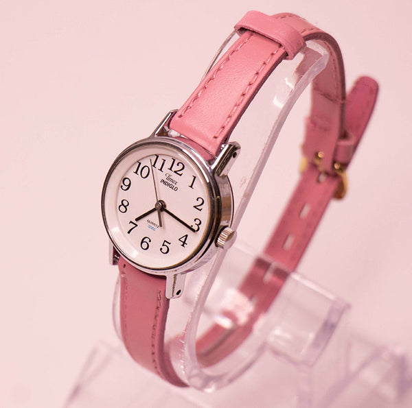 Rare Pink Timex Indiglo Watch for Women WR 30m 1990s – Vintage Radar