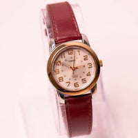 Ultra Elegant Silver and Gold-Tone Timex Watch Indiglo WR50M – Vintage Radar