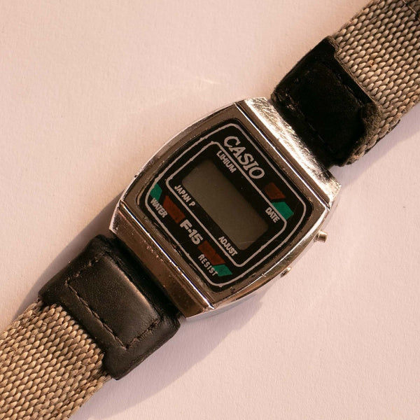 Casio Lithium F-15 Date Watch 80s Vintage Quartz Watch – Vintage Radar