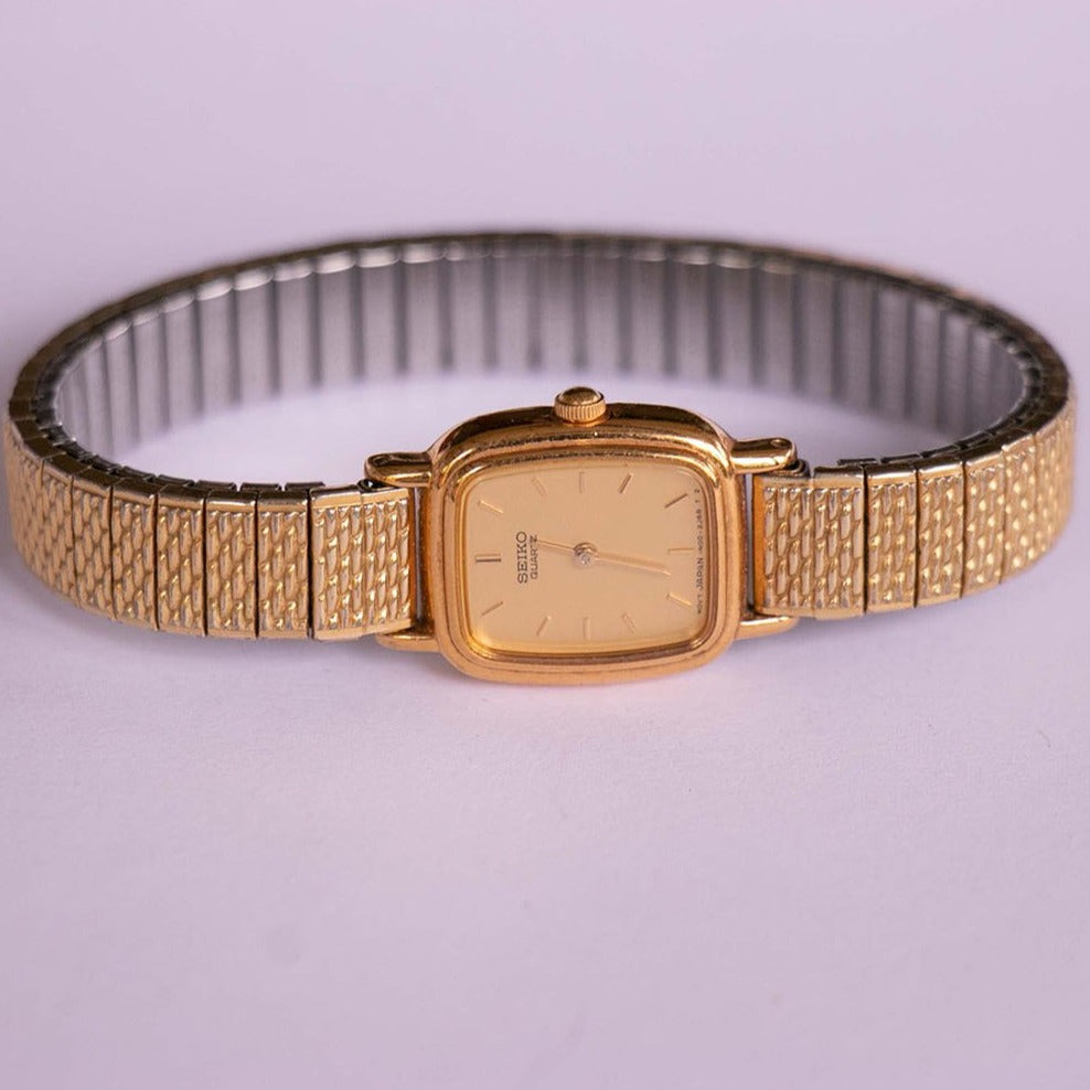 Gold-tone 1N00-5K29 Seiko Watch For Women | Ladies Vintage Seiko Watch –  Vintage Radar