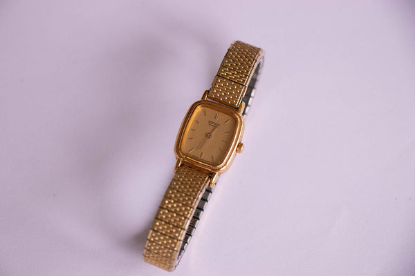 Gold-tone 1N00-5K29 Seiko Watch For Women | Ladies Vintage Seiko Watch –  Vintage Radar