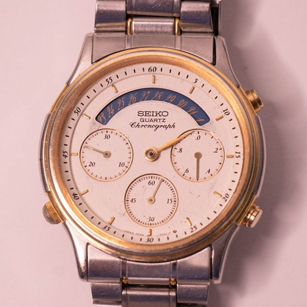 Seiko 7A34-7000 Quartz Chronograph Watch for Parts & Repair – Vintage Radar